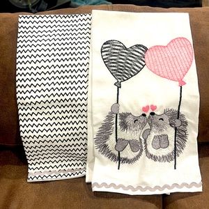 Cute Wedding kitchen towels